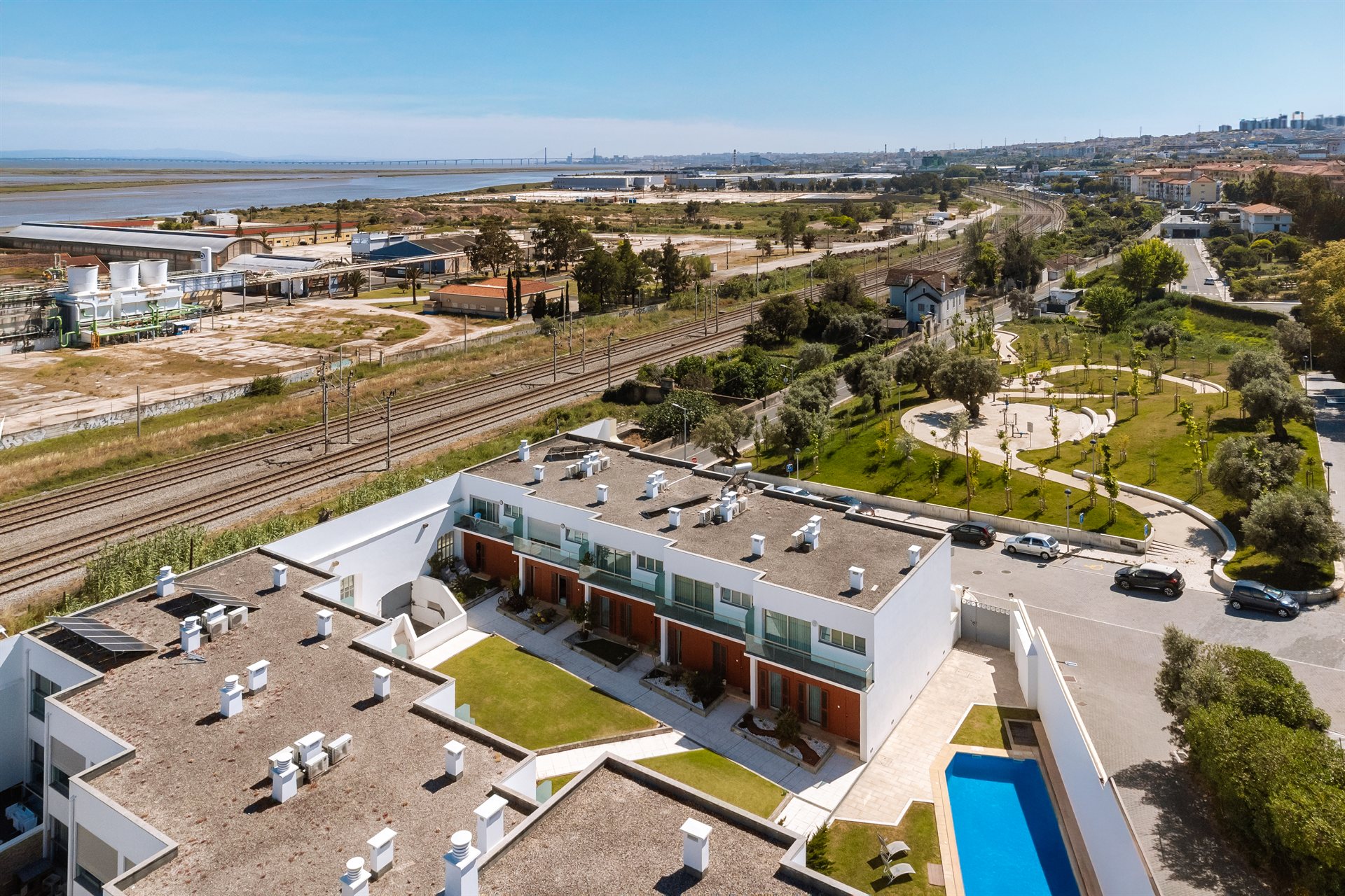 Vista Aérea da Moradia